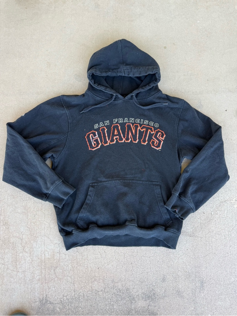 San Francisco Giants Stitches Pullover Hoodie Black Small